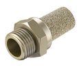 Silencer, G1/8", Male Thread, Brass