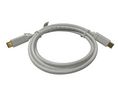 Cable, USB-C Plug - USB-C Plug, 1m, USB 3.1, White
