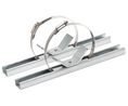 Pole Mounting Kit, 400 x 300mm, Stainless Steel
