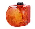 LED Signal Beacon AC / DC 48V 420mA 108mm Orange IP66 / IK09 Plug-In Terminal / Screw Terminal QBS