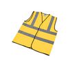 High Visibility Vest, XL, Polyester, Yellow