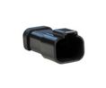 Housing, PX01, Receptacle, Black, Poles - 2