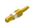 Suuren tehon liitin, Urosliitin, 10A, 16 ... 20AWG, Juotosholkki