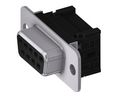 D-Sub Connector, Socket, DE-9, IDC