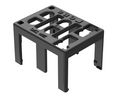Terminal Cover, Plastic, Black, EAO 61 Series, Pack of 5 pieces