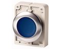 Eaton RMQ Titan Series Blue Momentary Push Button, 30mm Cutout, IP67