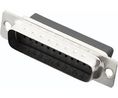 D-Sub Connector, Plug, DB-25, Crimp Terminal, Pack of 5 pieces