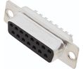 D-Sub Connector, Socket, DA-15, Solder Cup, Pack of 2 pieces