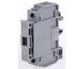 M Series Grey Fused DIN Rail Terminal, 10mm², Screw Termination, Fused