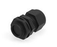 Cable Gland, 6 ... 12.2mm, M20 x 1.5, Polyamide 6, Black, Pack of 50 pieces