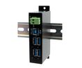 Industriell USB-hubb, 4x USB-A-uttag, 3.0, 5Gbps