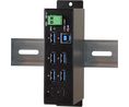 Industriell USB-hubb, 7x USB-A-uttag / USB-C-uttag, 3.0, 5Gbps