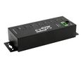 Teollinen USB-keskitin, 7x USB-C-liitäntä, 3.0, 5Gbps