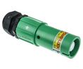 ITT Cannon, Veam Powerlock Green Cable Mount Industrial Power Plug, Rated At 400A, 1.0 kV, Green, 1P, Cable Mount, , IP2X / IP67, 1kV
