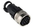 ITT Cannon Circular Connector, 12 Contacts, Cable Mount, Socket, Female, IP65, Trident Ringlock Series Contacts