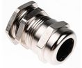 SIB SIB-TEC Series Metallic Nickel Plated Brass Cable Gland, PG16 Thread, 8mm min., 15mm max., IP68, Pack of 5 pieces