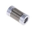 Huco Bellows Coupling, 17mm Outside Diameter, 10mm Bore, 27mm Length Coupler