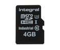 Integral Memory 4 GB Industrial MicroSDHC Micro SD Card, UHS-1