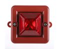 SON4 Series Red Sounder-Beacon Combination, IP55230 V acWall100 dB Red 230VACAC / DC IP55