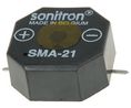 Sonitron 85dB SMD Continuous Internal Buzzer, 21 x 21 9.5mm, 1.5V dc Min, 24V dc Max