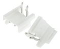 Barrette mâle, Mâle, 3A, 250V, Contacts - 2, Lot de 10 pièces