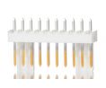 Barrette mâle, Mâle, 4A, 500V, Contacts - 10, Lot de 5 pièces