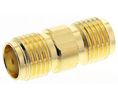 RF-adapter, Rak, SMA-sockel - SMA-sockel, 50Ohm