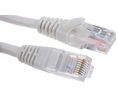 2m Cat5e, White RJ45 to Male RJ45 Male, U/UTP Unshielded, Terminated PVC Sheath