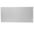 Grey Steel Blanking Panel, 5U, 483 x 9mm