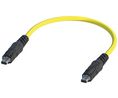 Industrial Ethernet Cable, PUR, 1Gbps, SPE Jack / SPE Jack, 10m