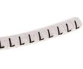 Cable Marker, Pre-printed, PVC, Czarny na białym, Opakowanie 250 sztuk