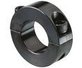 Huco Shaft Collar Two Piece Clamp Screw, Bore 28mm, OD 48mm, W 15mm, Steel