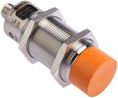 ifm electronic Capacitive Barrel-Style Proximity Sensor, M30 x 1.5, 15 mm Detection, PNP Output, 10 ... 36 V dc, IP65, IP67