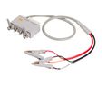 Kabel med stor Kelvin-klämma, Kelvin-klämma / BNC-kontakt, 940mm,