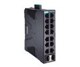 Intelligente Industrial Ethernet-Switches, RJ45-Anschlüsse 14, Glasfaseranschlüsse 2SFP, 1Gbps, Layer 2 Managed