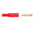 Banana Socket Red 4 mm Brass Nickel 30VAC 60VDC 15A Soldering 10 ST