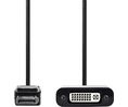 Videokaapeli, DisplayPort, uros - DVI-D, 24 + 1 nastan naaras, 1920 x 1080, 200mm