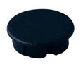 Cover without line 13.5mm Without Indication Line Round Black Combination Knob