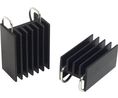 Kühlkörper Schwarz, eloxiert 11K/W 32x23x16mm