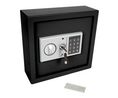 Key Safe, 30x Hooks, Black, 100x300x280mm
