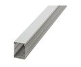 Cable Duct, 60 x 80mm, 2m, ABS / Polycarbonate (PC), Light Grey