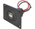 USB Connector, Socket, USB-A 2.0, Straight, Positions - 2