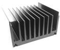 Heatsink, Universal Rectangular Alu, 0.5K/W, 250 x 119 x 63mm