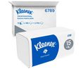 KLEENEX Kleenex Folded White Paper Towel, 215mm, 2-Ply, 186 Sheets Pack of 15 pieces