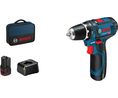 Cordless Drill, Keyless, 1 ... 10mm, Rechargeable