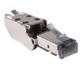 CAE Multimedia Connect RJ45 Series Male RJ45 Connector, Tool-less Cable Mounting, Cat6a, 360° Shield 1 Port 1 -Way