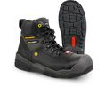 Jalas 1828 Black, Yellow ESD Safe Aluminium Toe Capped Unisex Ankle Safety Boots, UK 11, EU 46