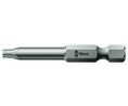 Wera Torx Screwdriver Bit, TX 6 Tip, 1/4 in Drive, Hexagon Drive, 50 mm Overall