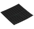 Gummifötter, Cylinderformad, 3.5mm, Svart