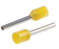 Ändhylsa, 1mm², Gul, 18.5mm, Paket med 100 delar